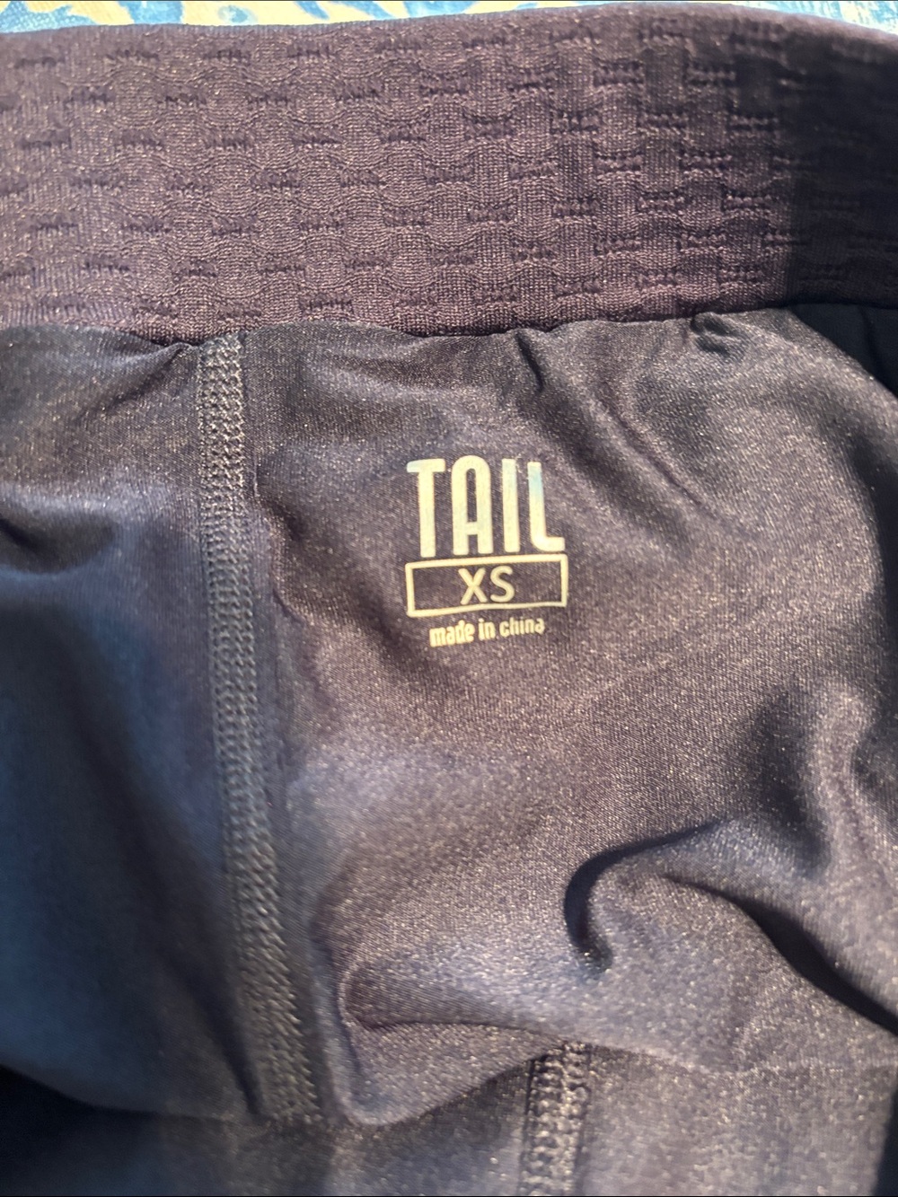 Tail Navy Golf Skort with Side Zippers- New-XS - Picture 7 of 13